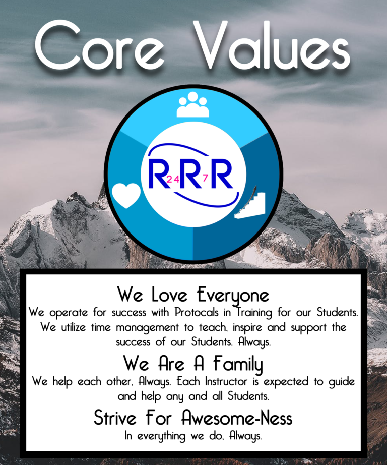 Practice image of core values for rrr247